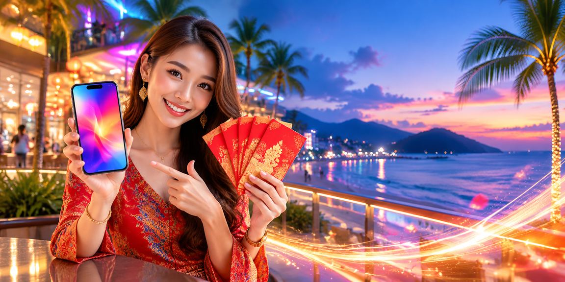 Promosi sampul merah bonus bertema Langkawi untuk pengguna ax3000 Malaysia